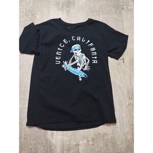 Surf Americana Black T Shirt Size L